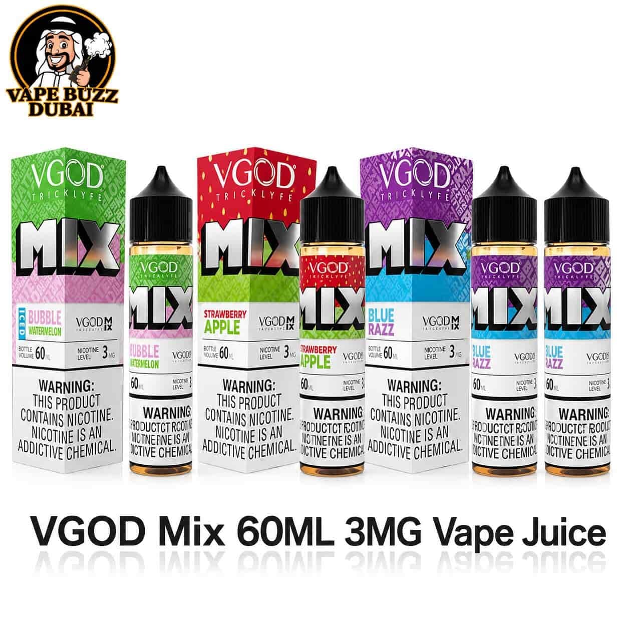 VGOD Mix 60ML 3MG Vape Juice