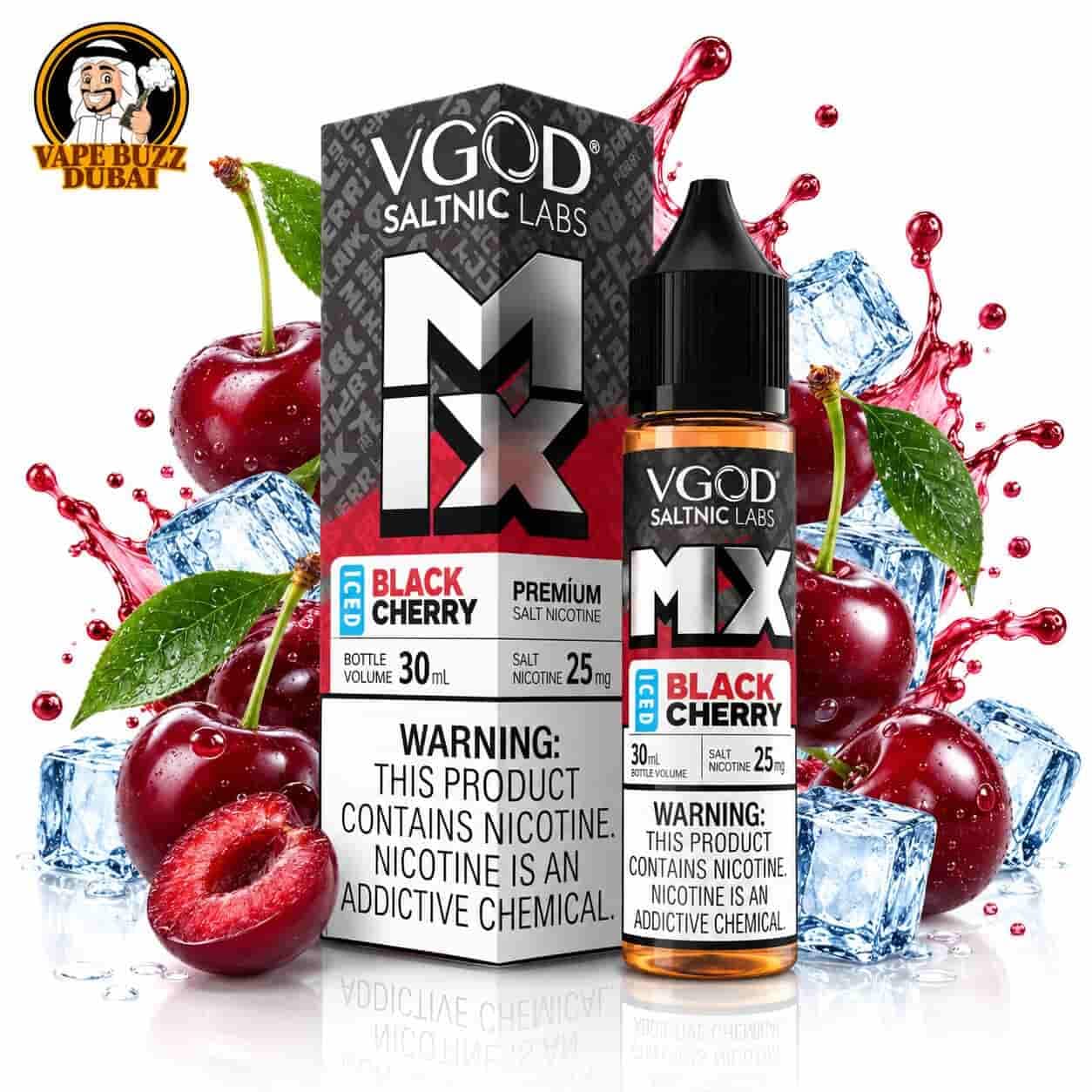 VGOD Iced Black Cherry Salt Nic - 30ml