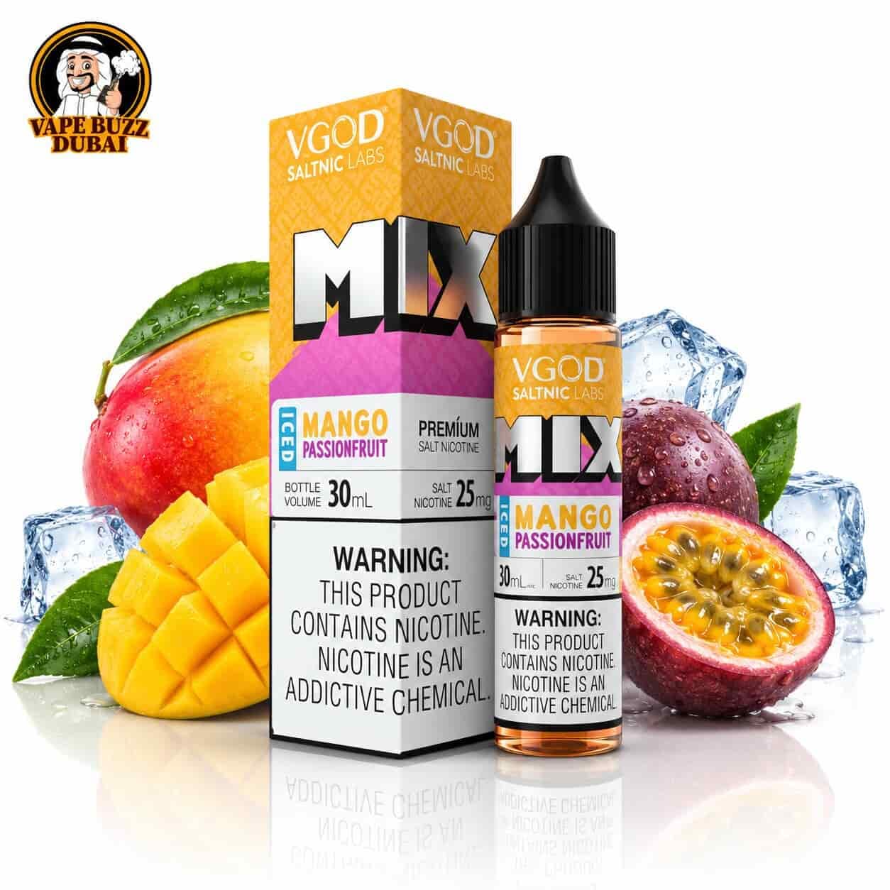 VGOD Iced Mango Passionfruit Salt Nic - 30ml