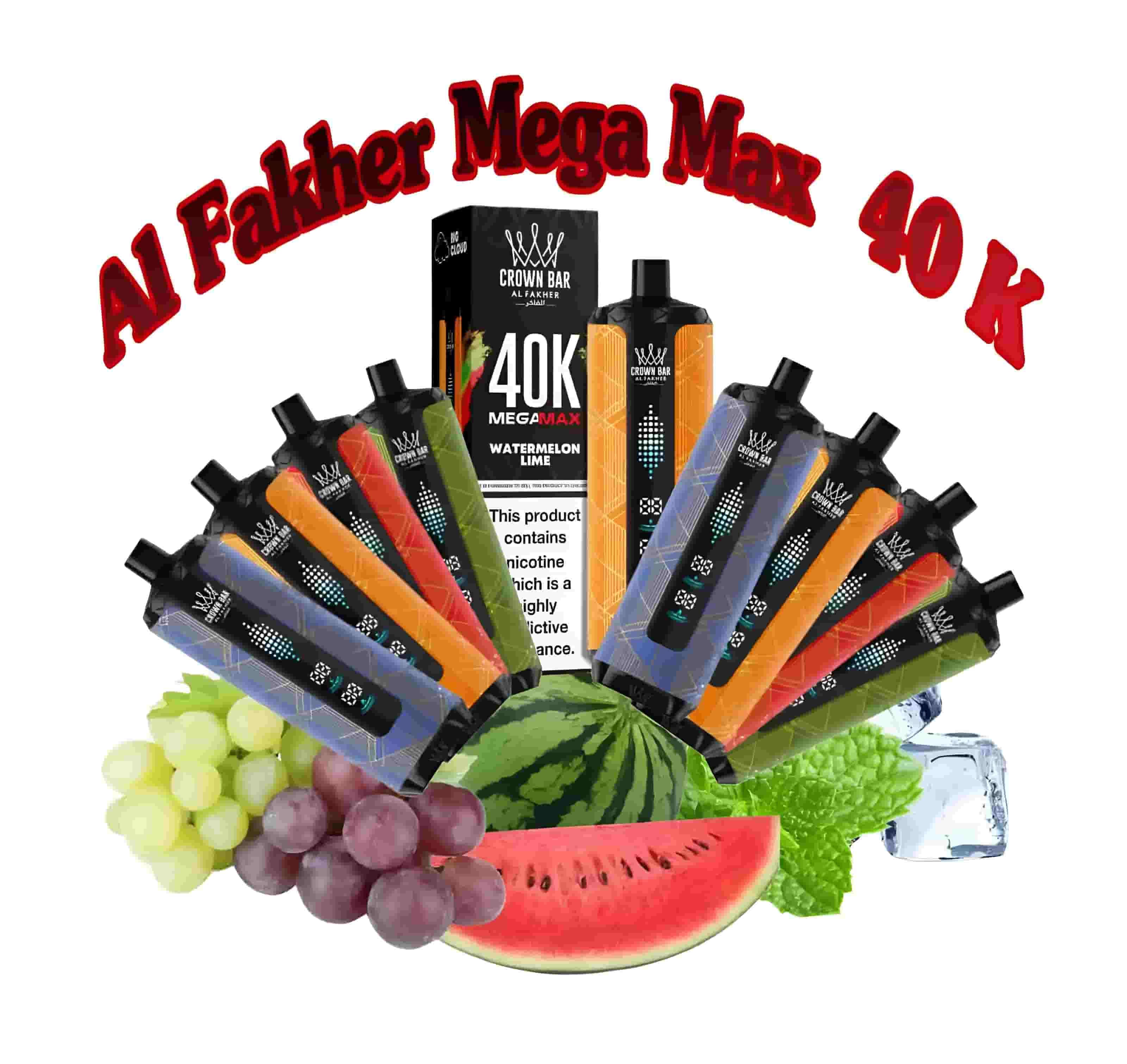 Al Fakher Mega Max 40K Puffs Disposable Vape