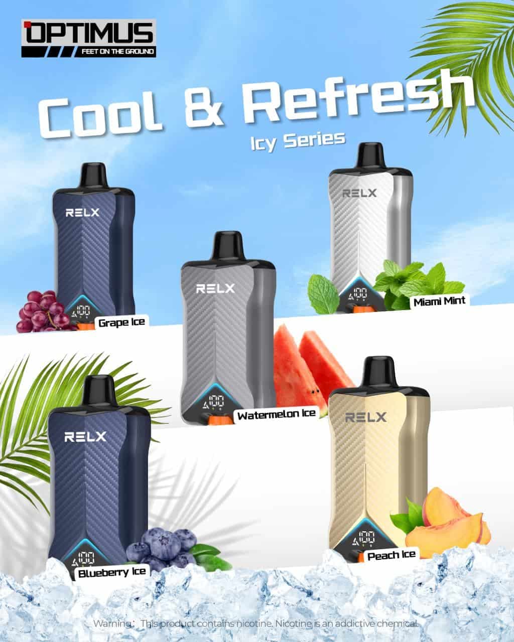 RELX Optimus 60000 Puffs Disposable Vape