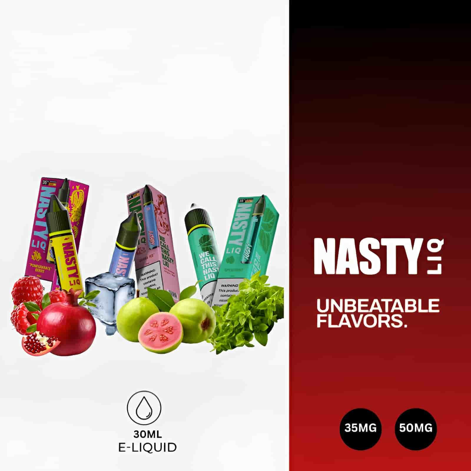 Nasty LIQ Nicotine Salt E-Liquid – 30ML