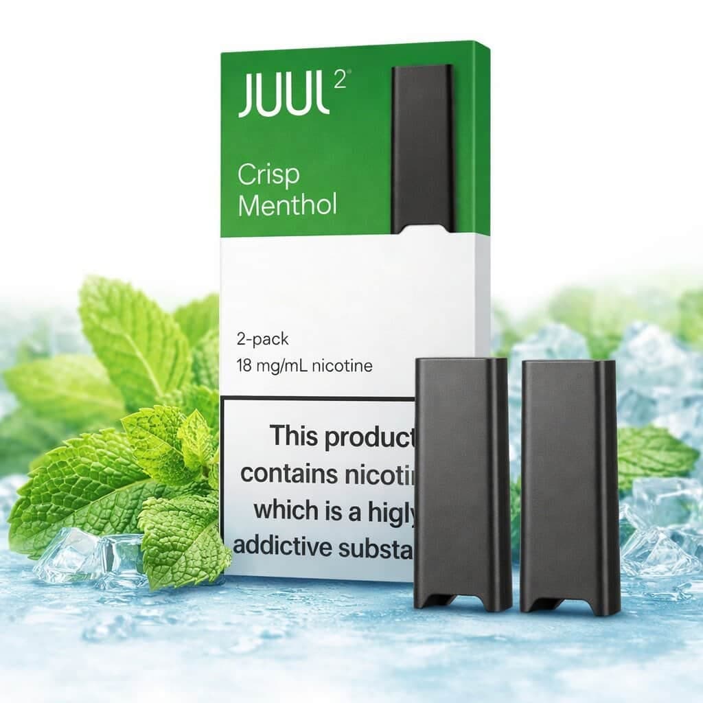 Crisp Menthol Juul 2 Pods