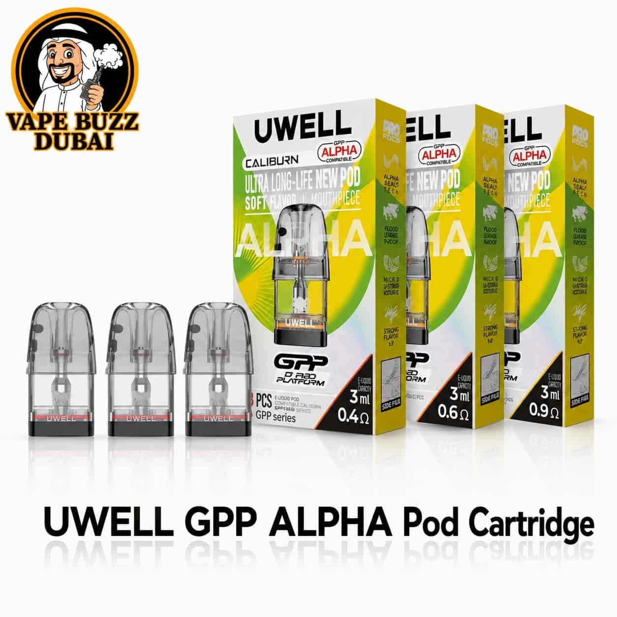 UWELL GPP ALPHA Pod Cartridge