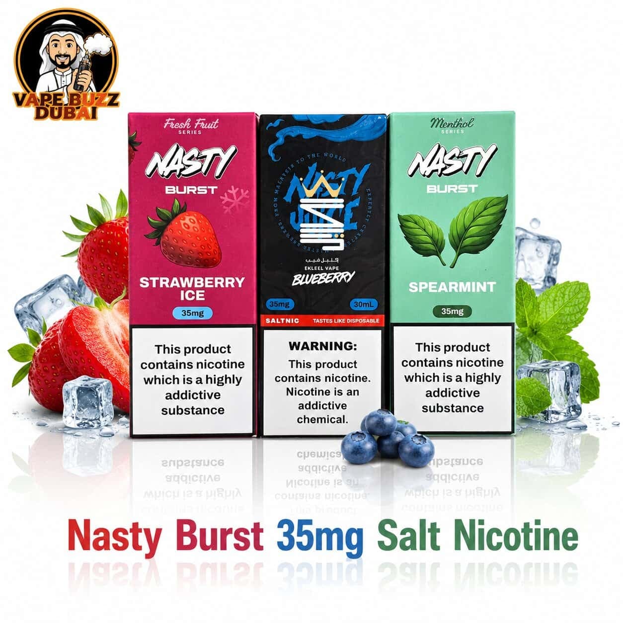 Nasty Burst 35mg Salt Nicotine