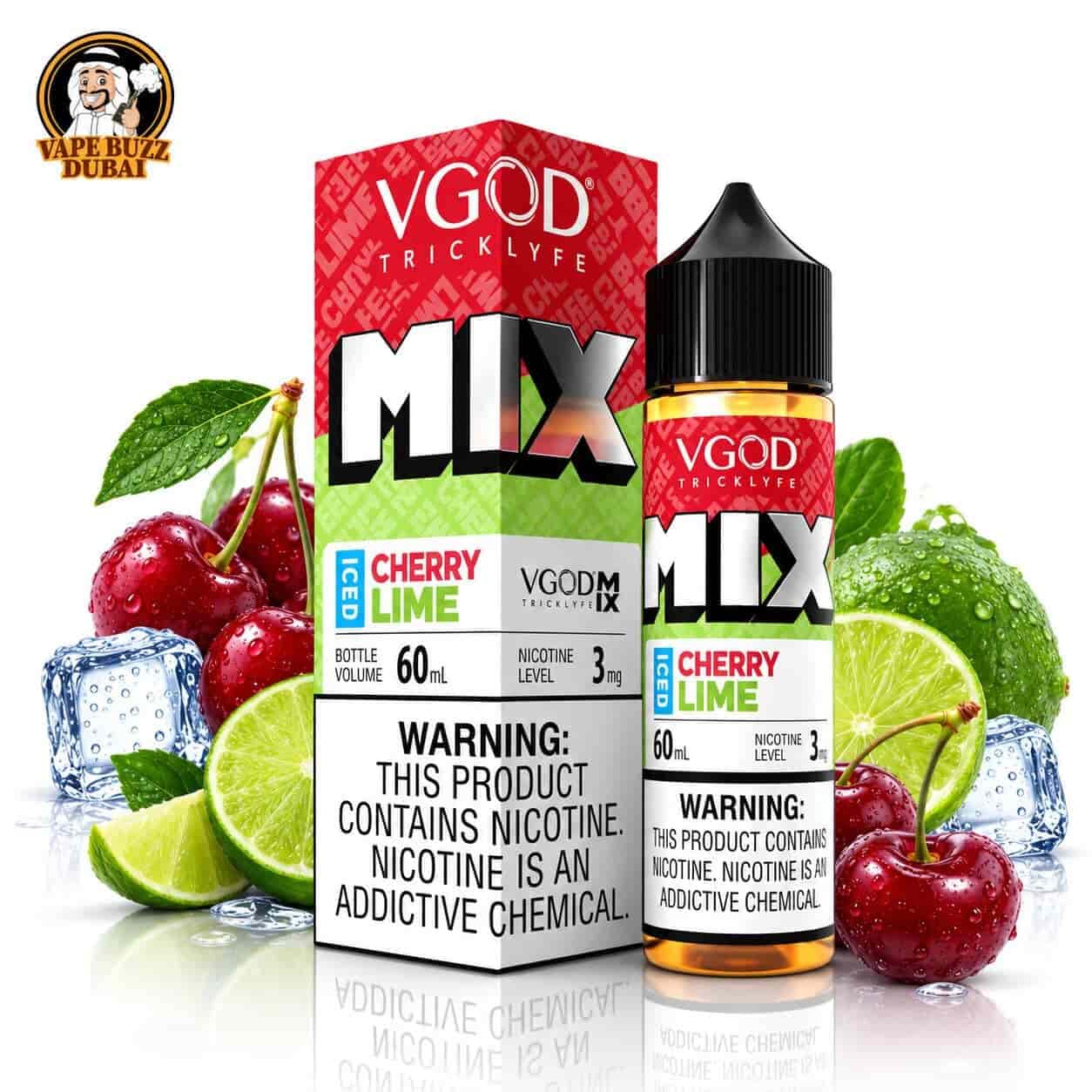 VGOD Iced Cherry Lime - 60ml