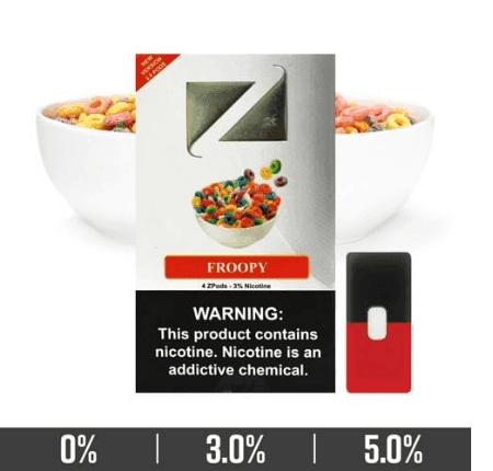 Froopy Ziip Pods for Juul Device
