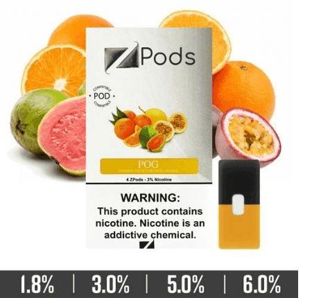 POG Ziip Pods for Juul Device