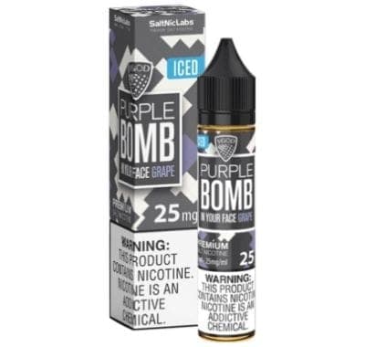 VGOD ICED PURPLE BOMB SALTNIC
