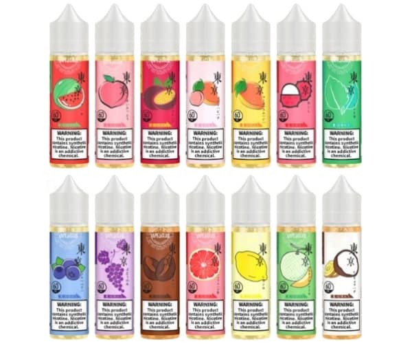 TOKYO E-LIQUID 3MG 60ML ALL FLAVORS