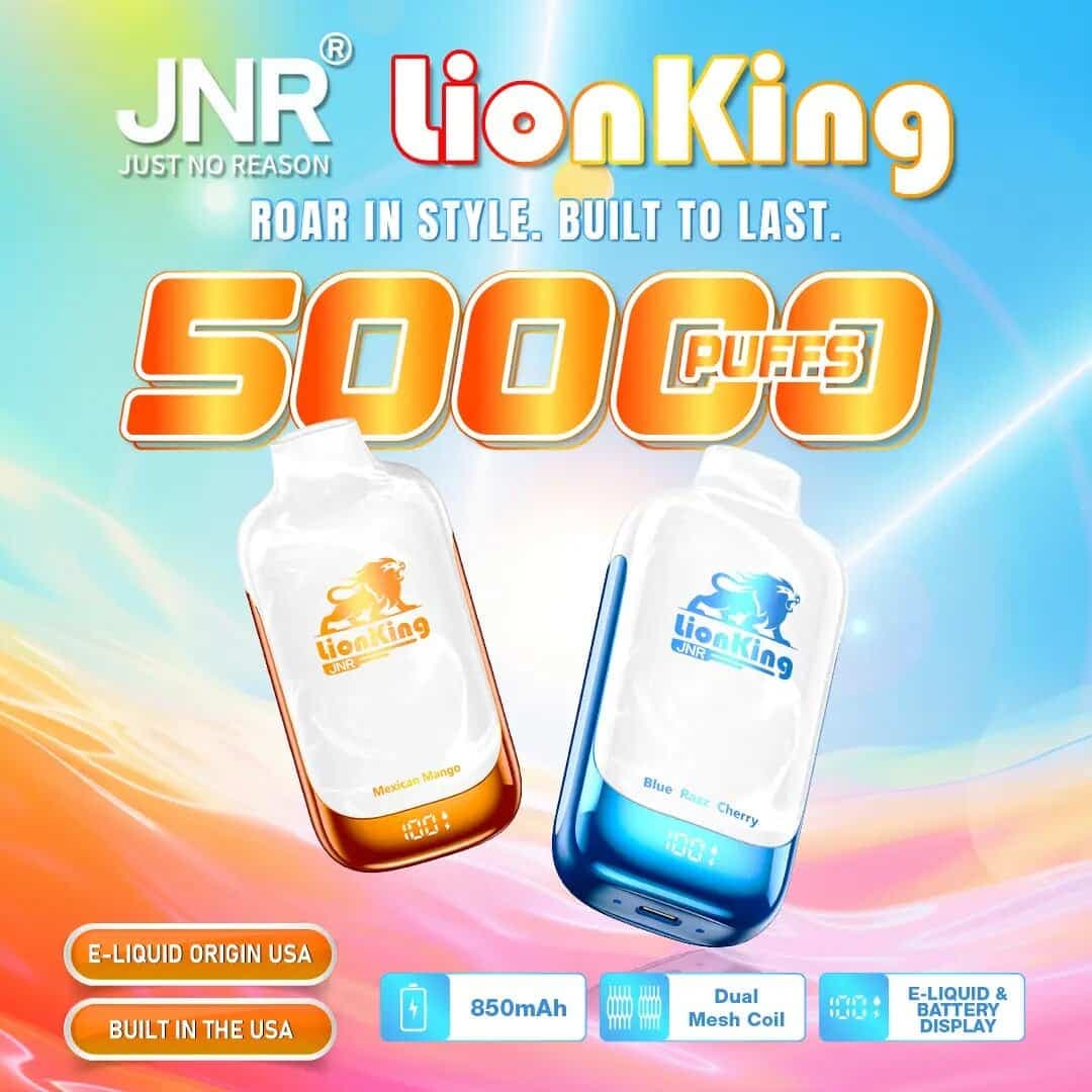 JNR Lion King 50000 Puffs Disposable Vape
