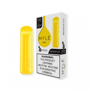 Mini Banana Ice MYLÉ Disposable Vape Pods in UAE