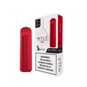 Mini Red Apple MYLÉ Disposable Vape Pods in UAE.