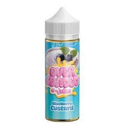 BLUEBERRY CUSTARD BY OVER LOADED 120ML-3MG