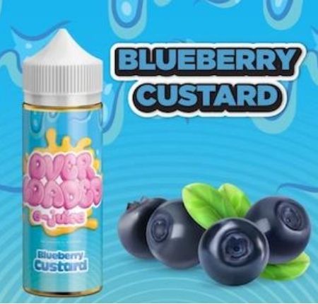 BLUEBERRY CUSTARD BY OVER LOADED 120ML-3MG