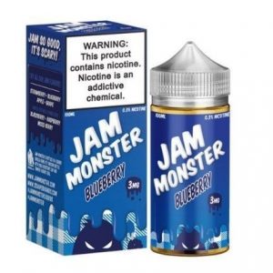 Blueberry by Jam Monster 100ml E-liquid-3mg