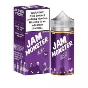 Jam Monster 100ml Grape E-liquid Dubai-3mg