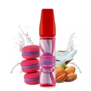 STRAWBERRY MACAROON BY DINNER LADY 60ML.