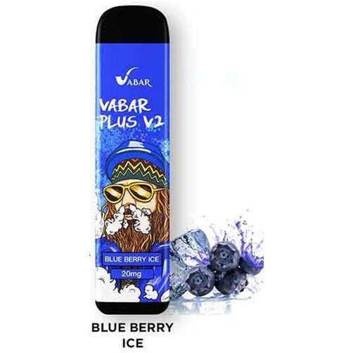 Blue Berry Ice Vabar Plus V2 Disposable Vape In Dubai